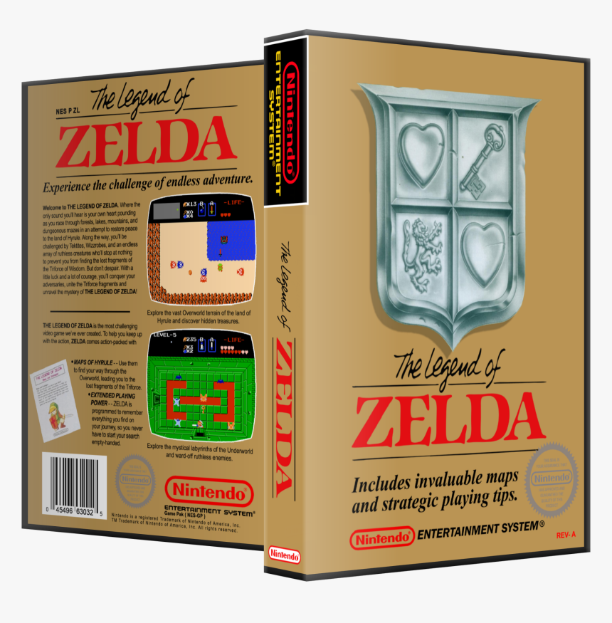 Legend Of Zelda Nes Cover, HD Png Download, Free Download