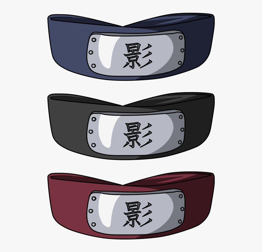 Shadourifu Village Forehead Protectors - Forehead Protector Naruto Png, Transparent Png, Free Download