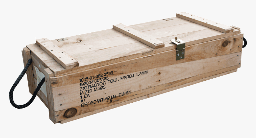 Military Wooden Supply Crate, HD Png Download, Free Download