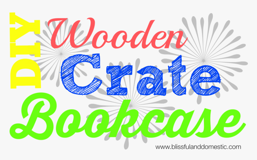 Photo Diywoodencratebookcase Zpsc63437c6 - Graphic Design, HD Png Download, Free Download
