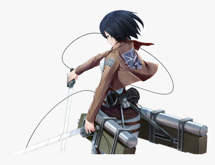 #mikasaackerman #mikasa #ackerman #ataktytanów #shingekinokyojin - Attack On Titan Render Mikasa, HD Png Download, Free Download