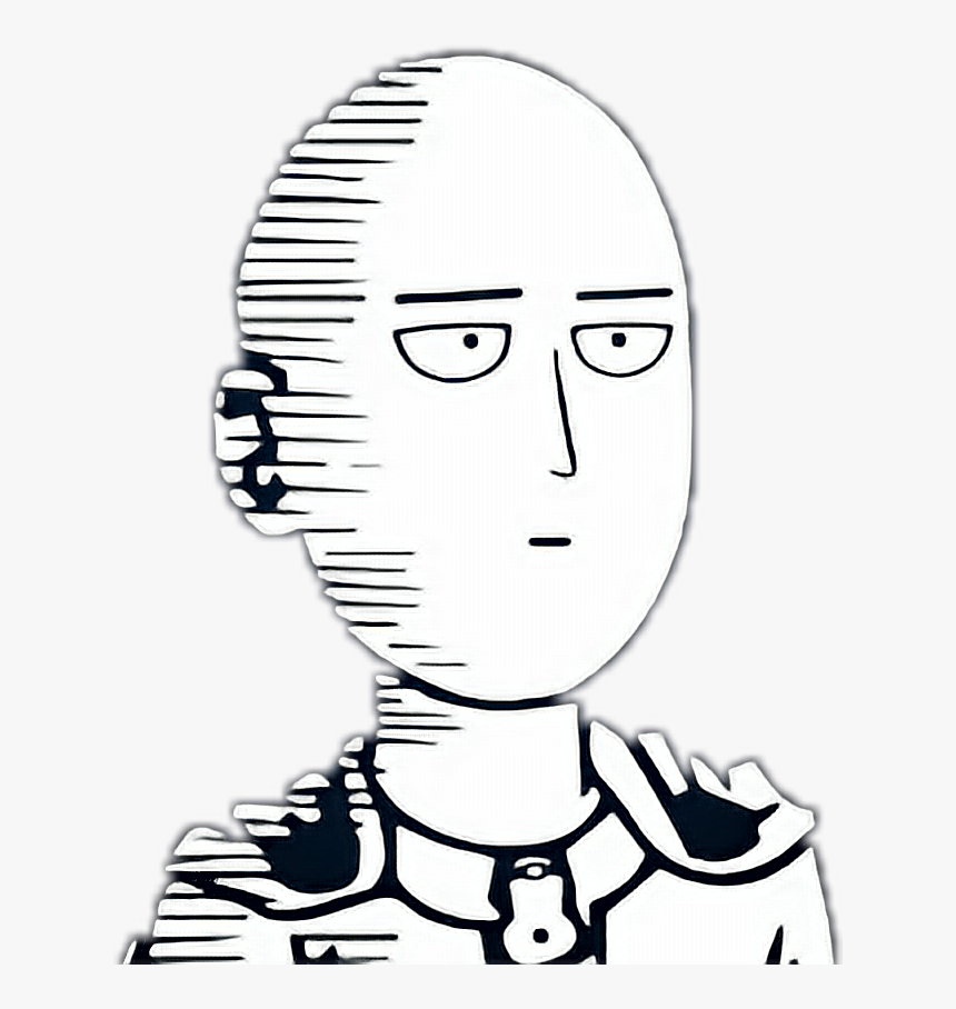 #onepunchman #sataima #lol #pokerface#freetoedit - Saitama Ok Face Swap, HD Png Download, Free Download