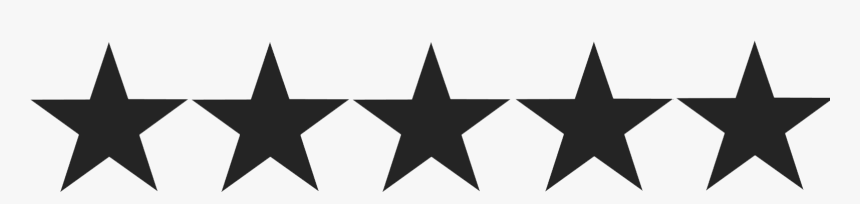 Black Stars Rating Png, Transparent Png, Free Download