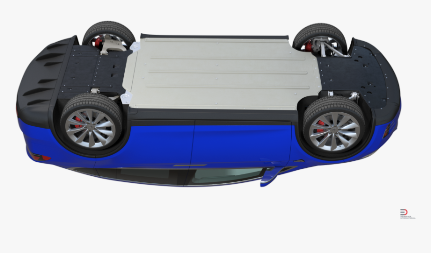 Tesla Model X Royalty-free 3d Model - Fiat, HD Png Download, Free Download