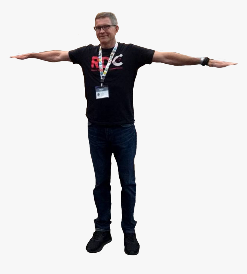 Roblox David Baszucki T Pose, HD Png Download, Free Download