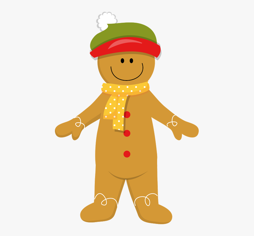 Christmas Gingerbread Man Clip - Christmas Gingerbread Man Clip Art, HD Png Download, Free Download