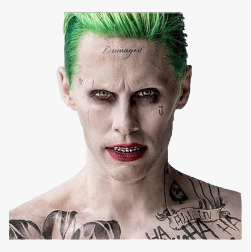 Transparent Jared Leto Png - Jared Leto Joker Maquillaje, Png Download, Free Download