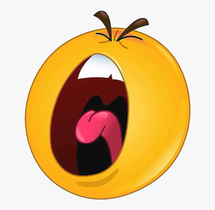 Screaming Emoji , Png Download - Screaming Smiley Face, Transparent Png, Free Download