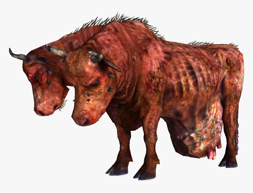 Fallout New Vegas Brahmin, HD Png Download, Free Download