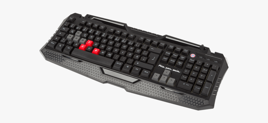 Pc Gaming Keyboard - Bayern Tastatur, HD Png Download, Free Download