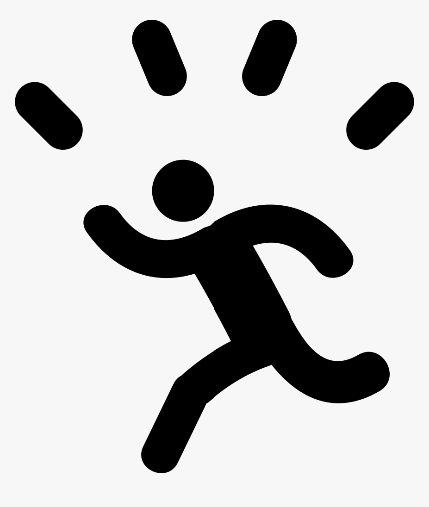 User Run Light - Running Person Drawing Transparent, HD Png Download, Free Download