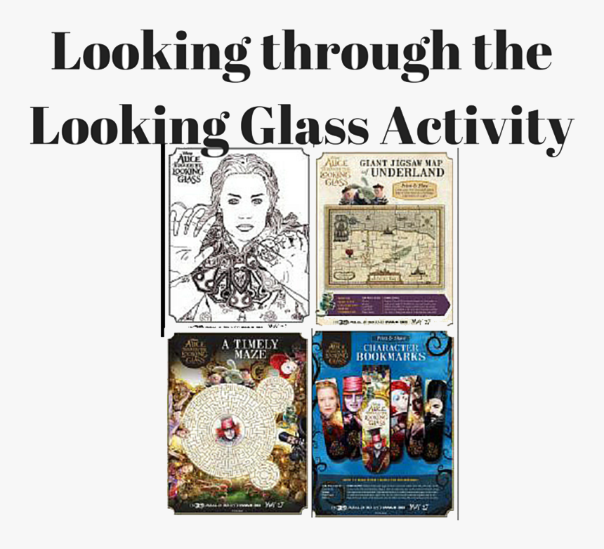 Looking Through The Lookingglassactivity Emycooks - Morning, HD Png Download, Free Download