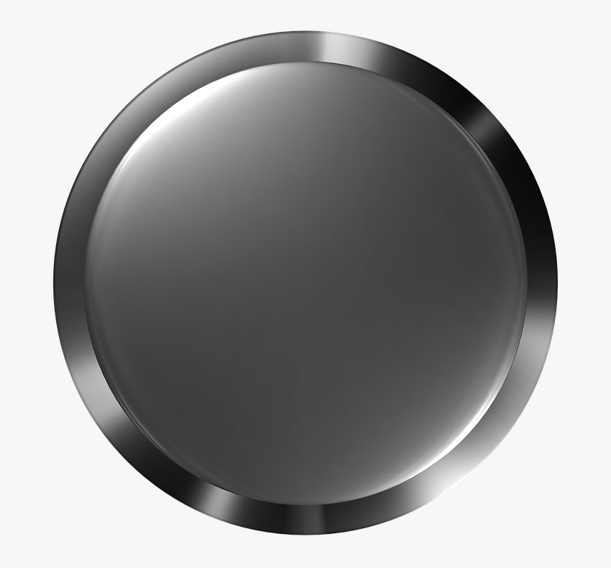 3d Button Png Black, Transparent Png, Free Download