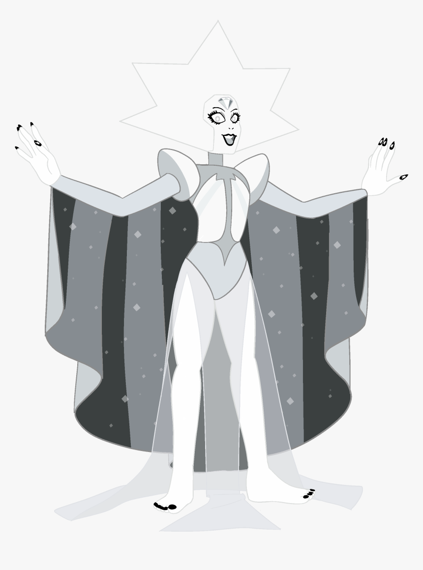 Steven Universe White Diamond Render, HD Png Download, Free Download