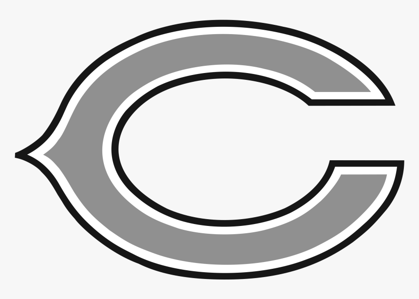 Chicago Bears Logo Black And White, HD Png Download, Free Download