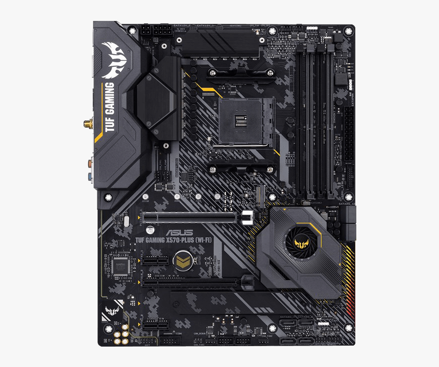 Tuf Gaming X570 Plus , Amd X570 Chipset, Am4, Hdmi, - Asus Tuf Gaming X570 Plus, HD Png Download, Free Download