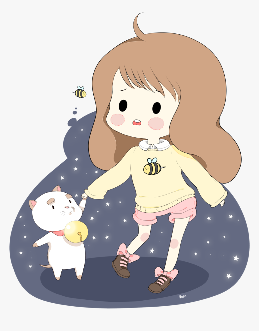 Bee & Puppy Cat Fan Art 
submitted By Candysugarshop - Bee And Puppy Cat Png, Transparent Png, Free Download