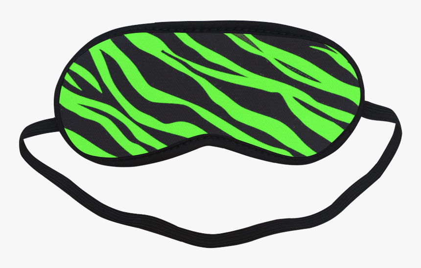 Clipart Sleeping Mask Png Transparent Png , Png Download - Blue Green Zebra Stripes, Png Download, Free Download