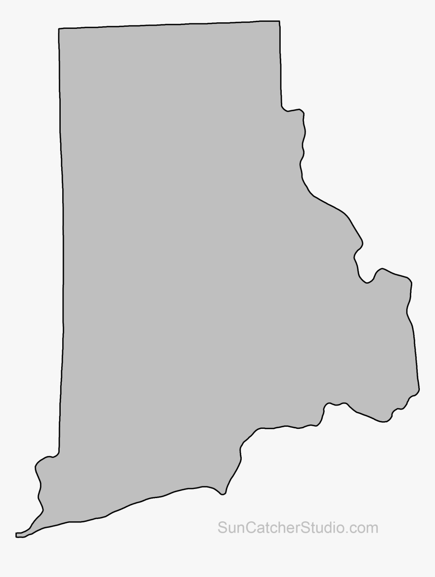 Map Rhode Island Shape, HD Png Download, Free Download