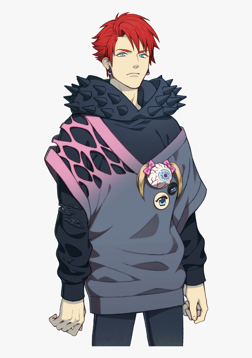 Transparent Grey Hair Clipart - Dramatical Murder Reconnect Yaoi, HD Png  Download - kindpng