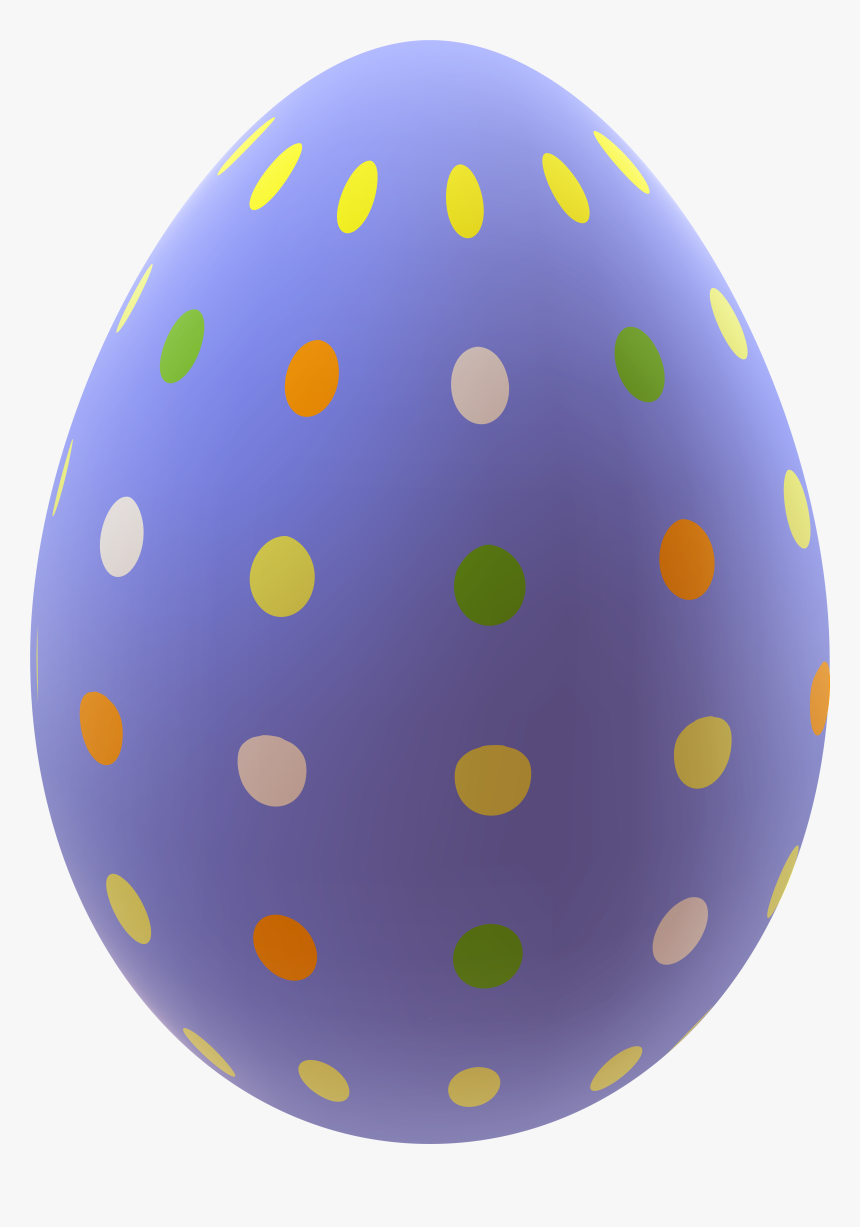 Easter Bunny Red Easter Egg Clip Art - Clip Art Blue Easter Egg, HD Png Download, Free Download