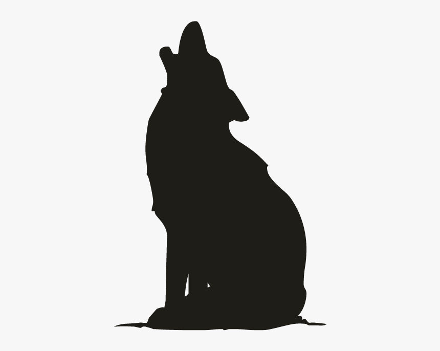 Howling Wolf Silhouette, HD Png Download, Free Download