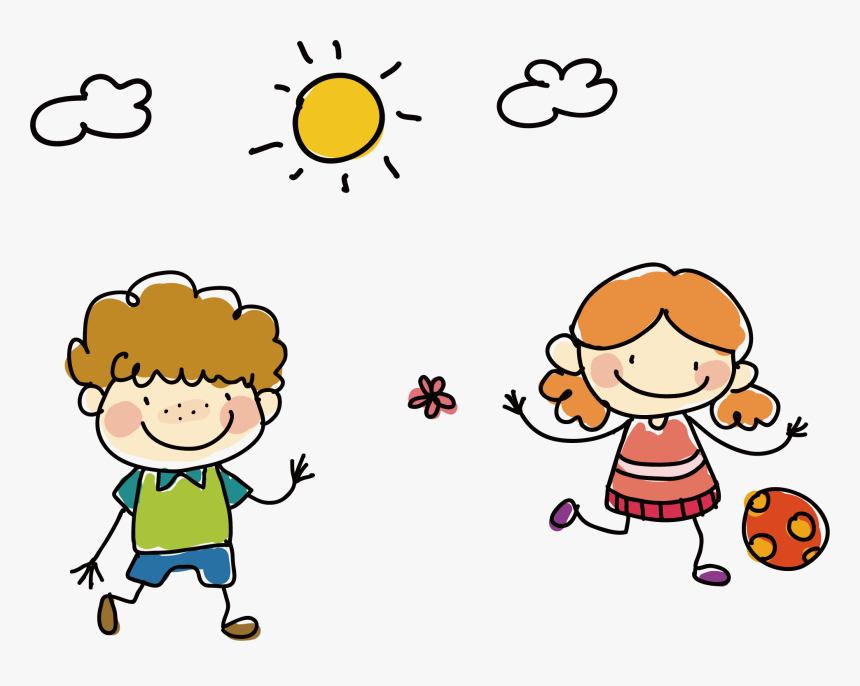 Kid"s Drawing Happiness Huge Freebie Download For Powerpoint, HD Png Download, Free Download