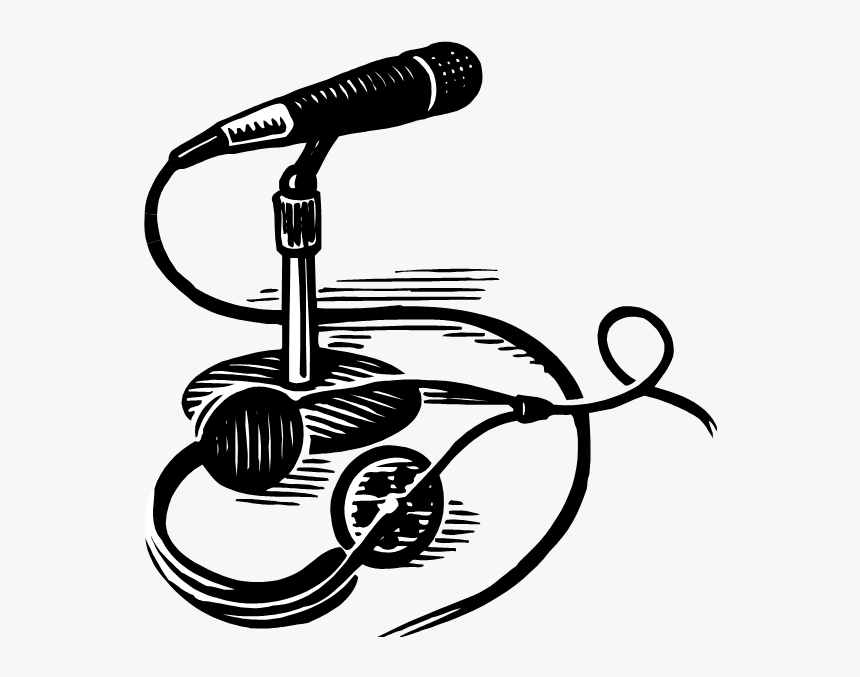 Transparent Radio Mic Clipart - Oral History Clip Art, HD Png Download, Free Download