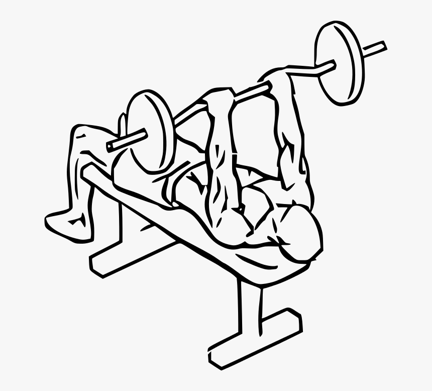 Decline Ez Bar Triceps Extension With Barbell - Skull Crushers Exercise Icon, HD Png Download, Free Download