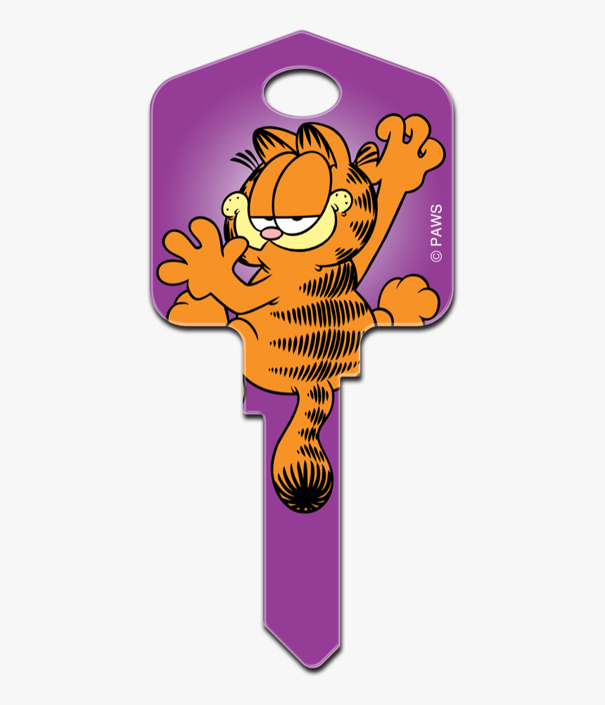 Garfield Key Clipart , Png Download - Garfield Key, Transparent Png, Free Download