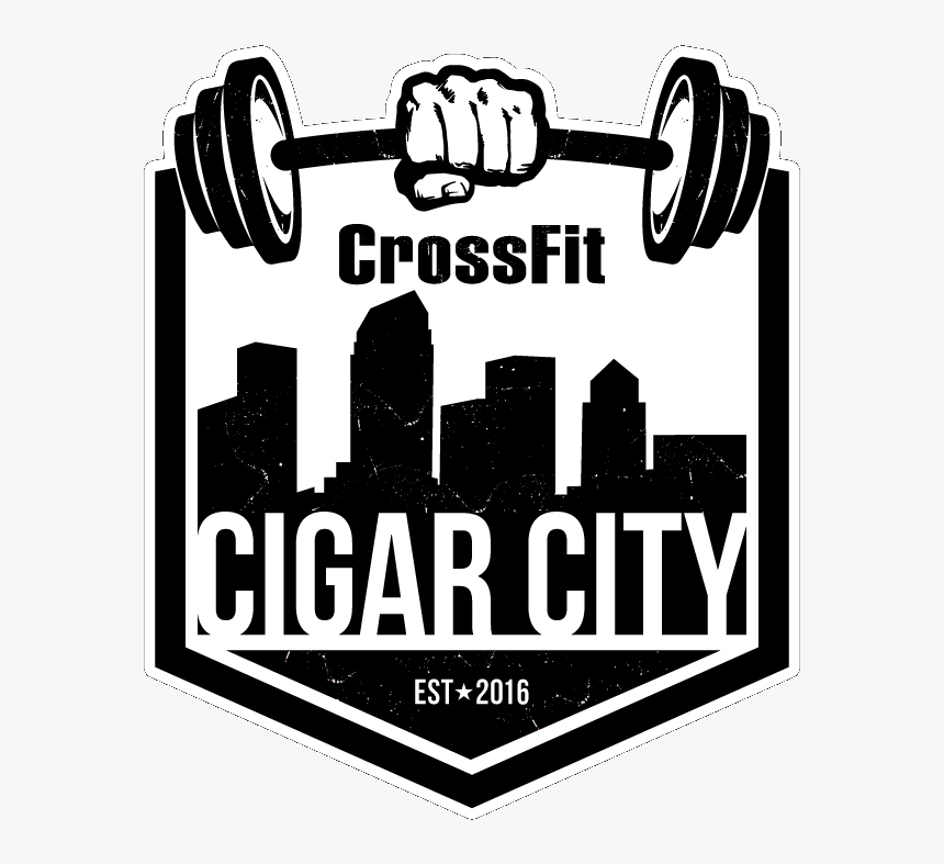 Transparent Powerlifting Clipart - Cigar City Crossfit, HD Png Download, Free Download