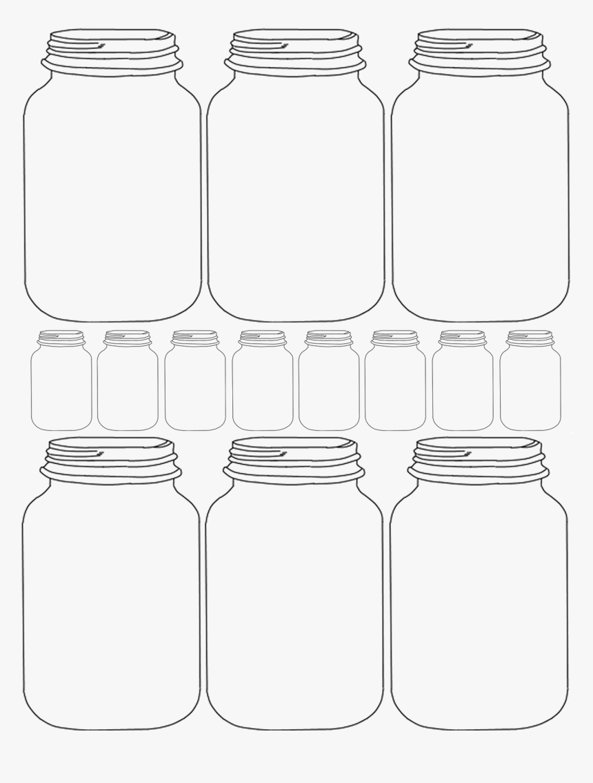 Mason Jar Clipart Transparent - Mason Jar, HD Png Download, Free Download