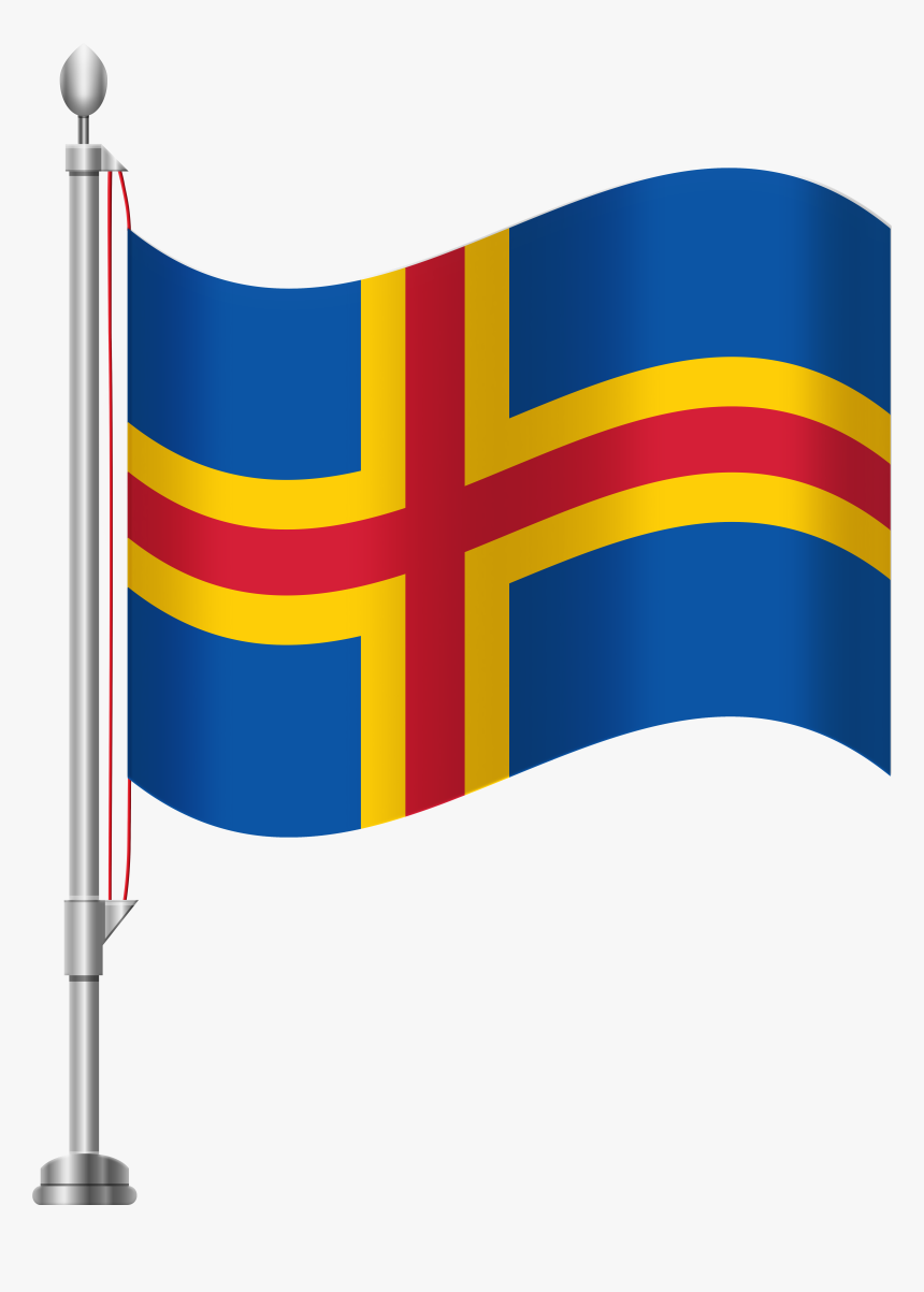 Aland Islands Flag Png Clip Art - Flag Northern Mariana Islands, Transparent Png, Free Download