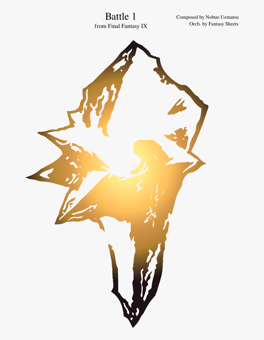 Final Fantasy Ix Logo Clipart Png Download Final Fantasy 9 Symbol Transparent Png Kindpng