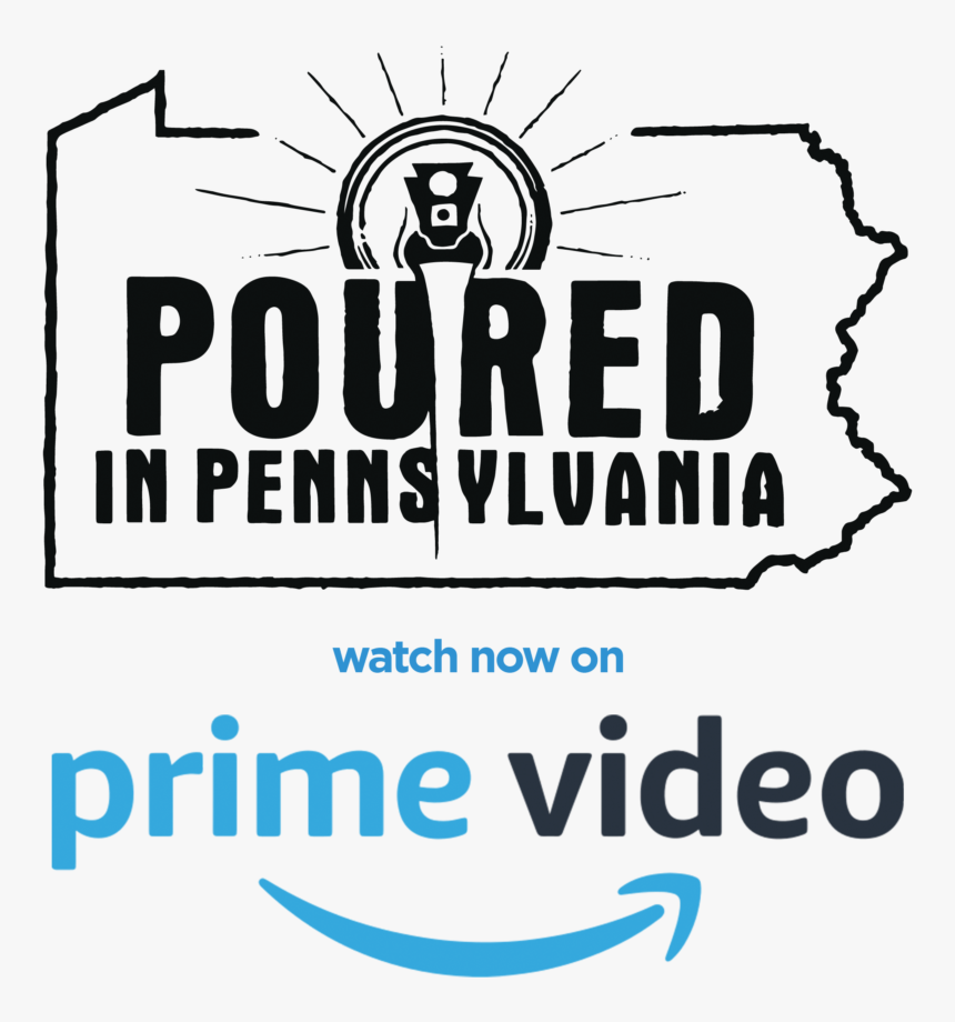 Poured In Pennsylvania 
watch Now On Prime Video - Graphic Design, HD Png Download, Free Download