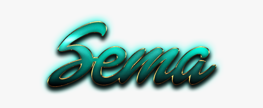 Sema Name Logo Png - Name Sheena, Transparent Png, Free Download
