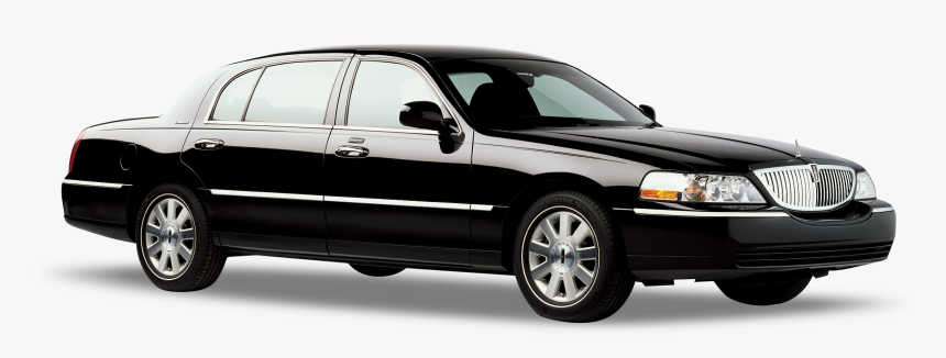 Black Lincoln Town Car Png, Transparent Png, Free Download