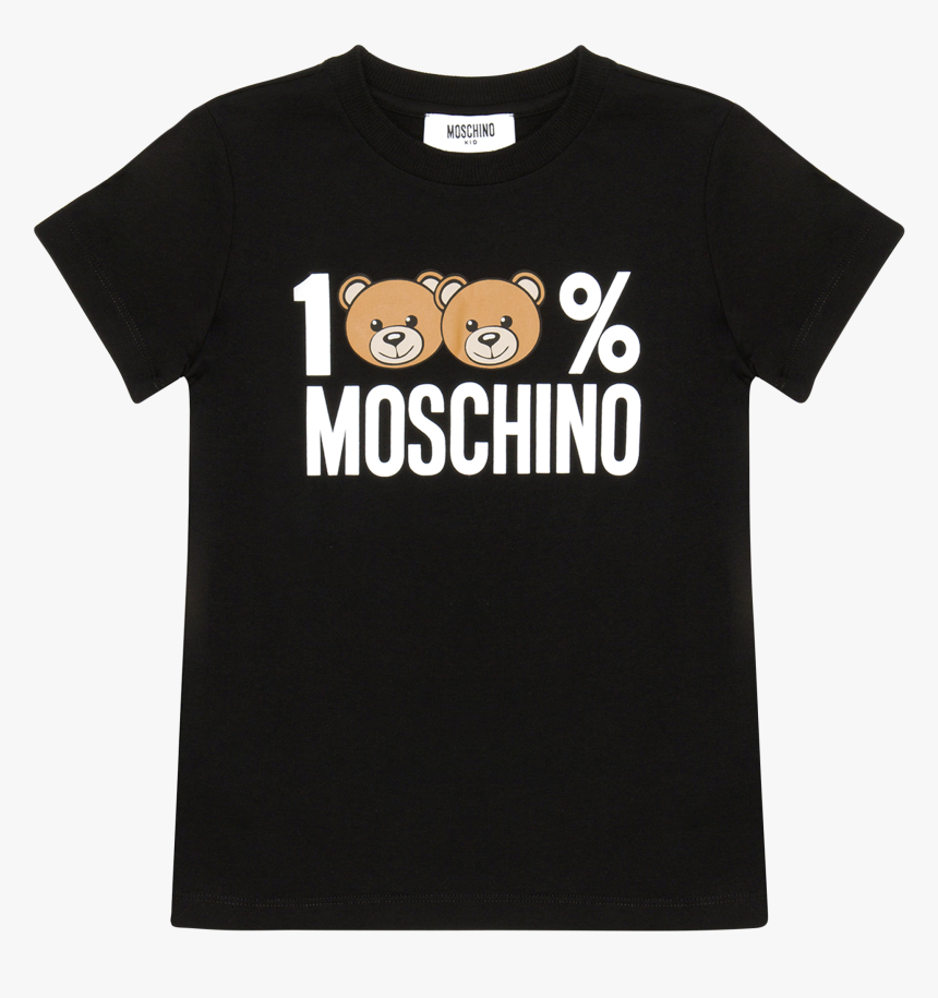 Love Moschino Logo Sweatshirt Black , Png Download - Stata T Shirt, Transparent Png, Free Download