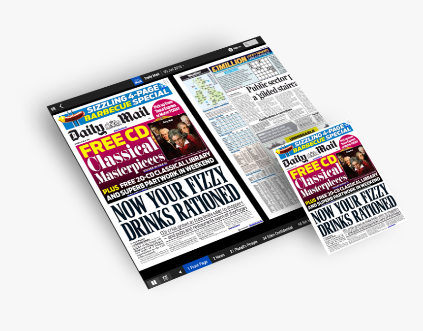 Daily Mail, HD Png Download, Free Download