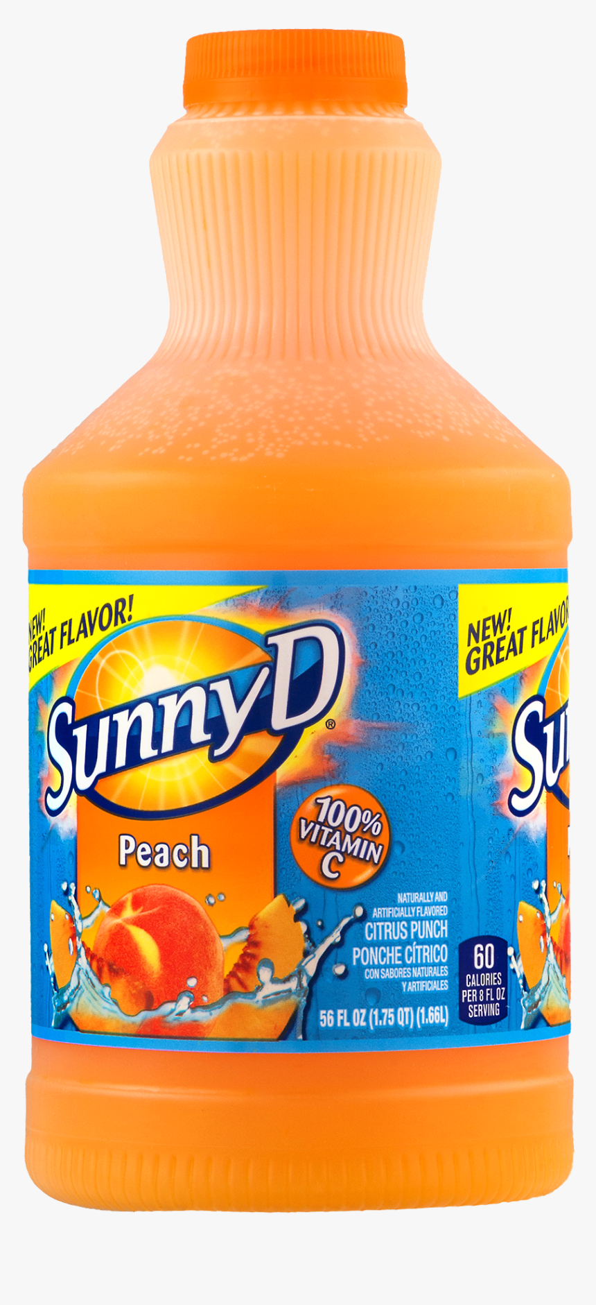 Sunny D Citrus Punch, Tangy Original - Sunny D, HD Png Download, Free Download