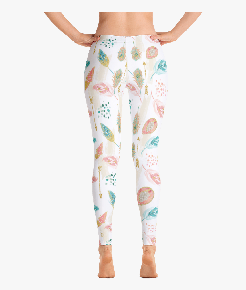 Feather And Arrow Leggings - Leggings, HD Png Download, Free Download