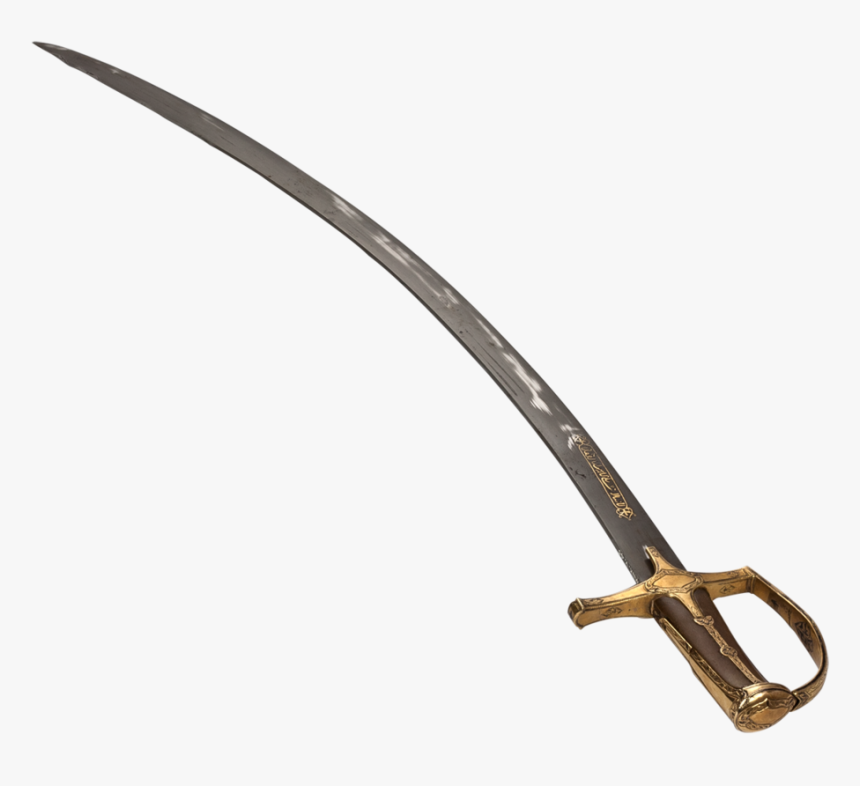 A Lovely Hussar’s Sabre With A Damascus Blade, And - Sabre, HD Png Download, Free Download