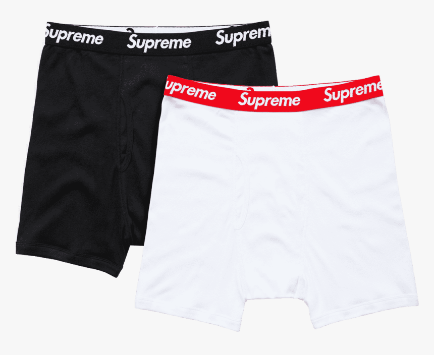 Supreme - Supreme Hanes Boxer Briefs, HD Png Download - kindpng