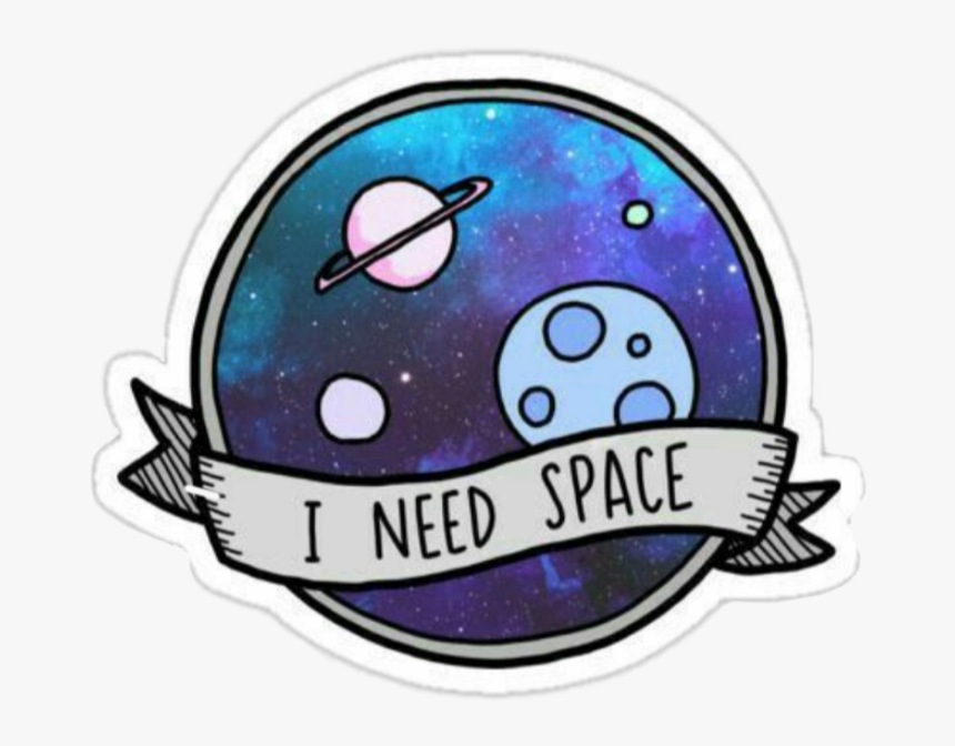 Planets Clipart Aesthetic - Need Space Sticker, HD Png Download, Free Download
