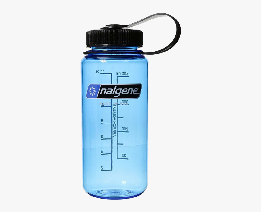 #waterbottle #blue #hydration #nalgene #cute #aesthetic - Trendy Clear Water Bottles, HD Png Download, Free Download