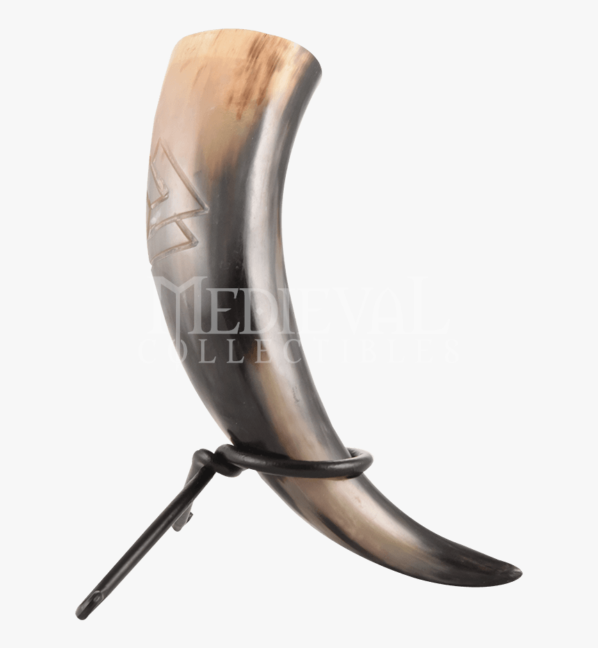 Valhalla Valknut Drinking Horn With Stand - Sabre, HD Png Download, Free Download
