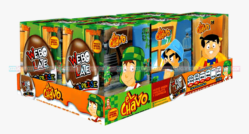 Bondy Fiesta Webo Late El Chavo 18/6 Bondy Fiesta - Egg Surprise El Chavo, HD Png Download, Free Download