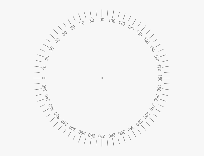 360 Degree Dial - Circle, HD Png Download, Free Download