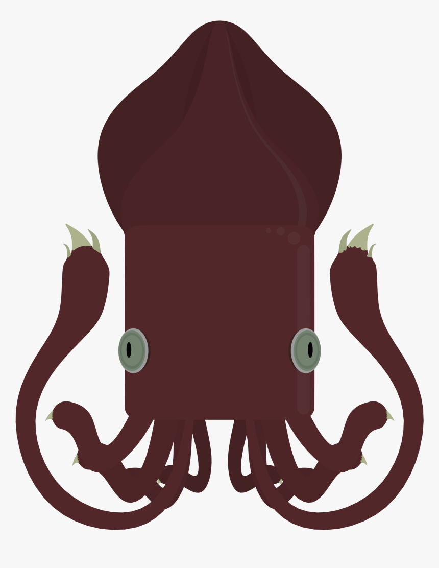 Giant Squid Png, Transparent Png, Free Download