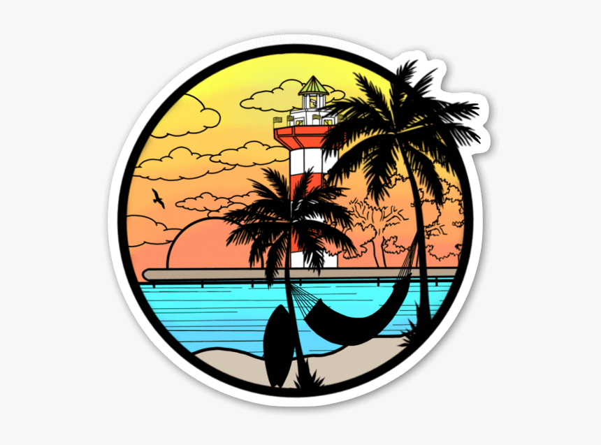 Hilton Head Island, Sc Lighthouse Sticker - Lighthouse, HD Png Download, Free Download